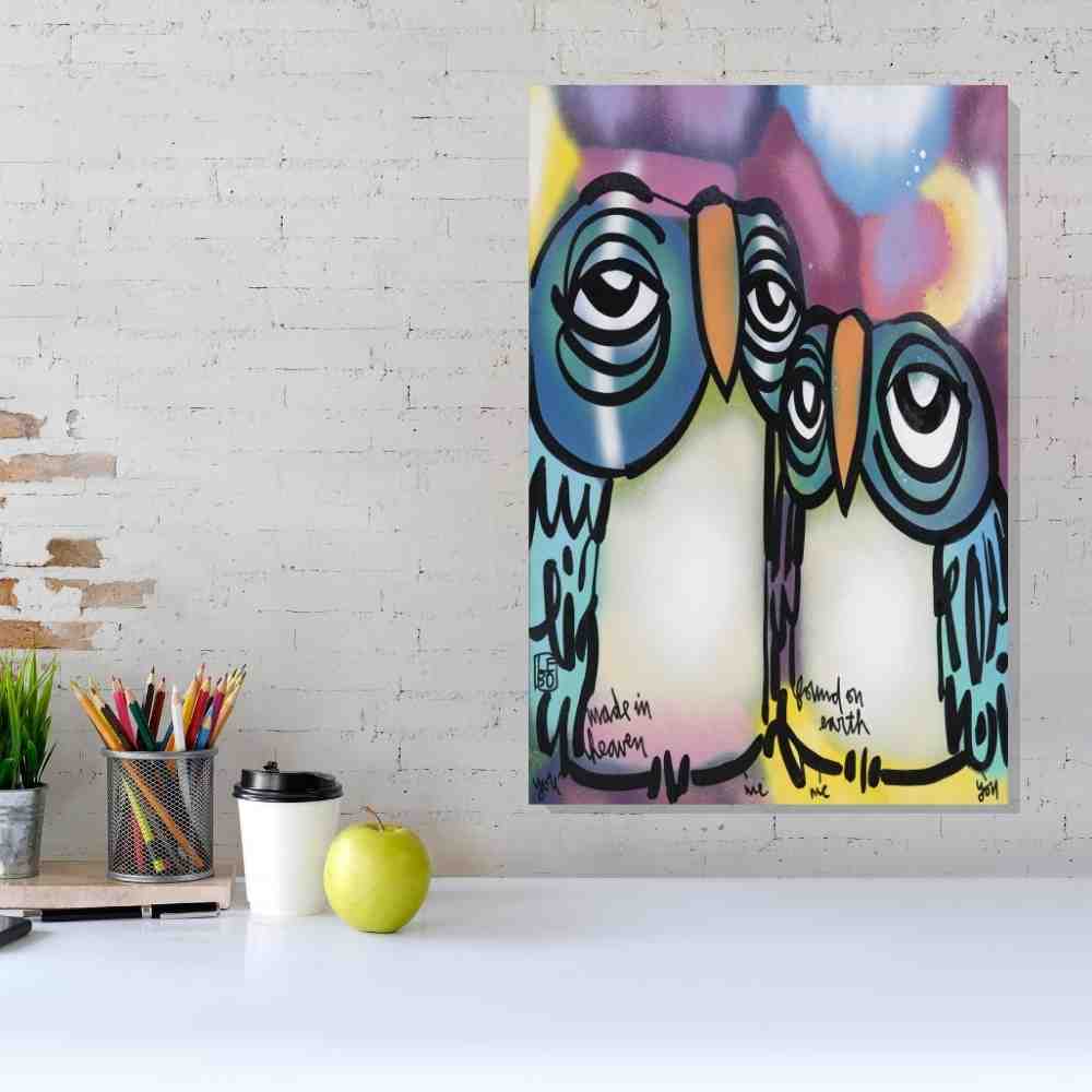 Made in Heaven, Found on Earth - Lebo Steel Mineral Print
